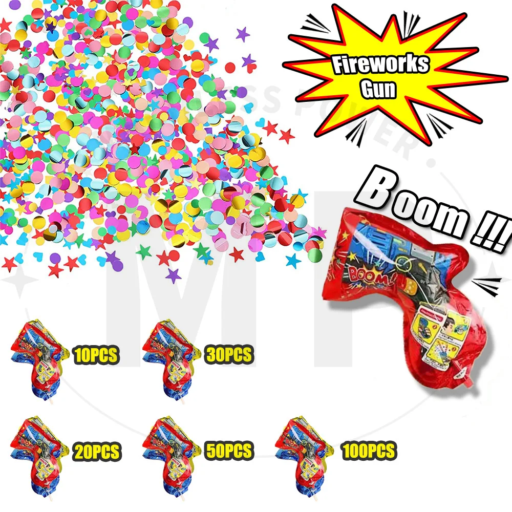 10~100 قطعة من قاذفات الكونفيت - مراجعة Confetti Cannon Tube وسعره