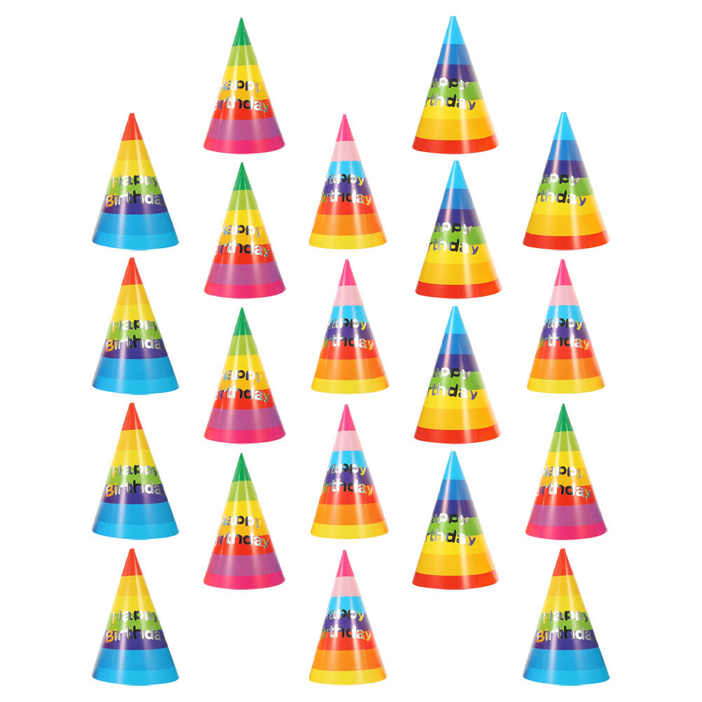36 قطعة من قبعات الحفلات المخر - مراجعة Party Hat Cone وسعره
